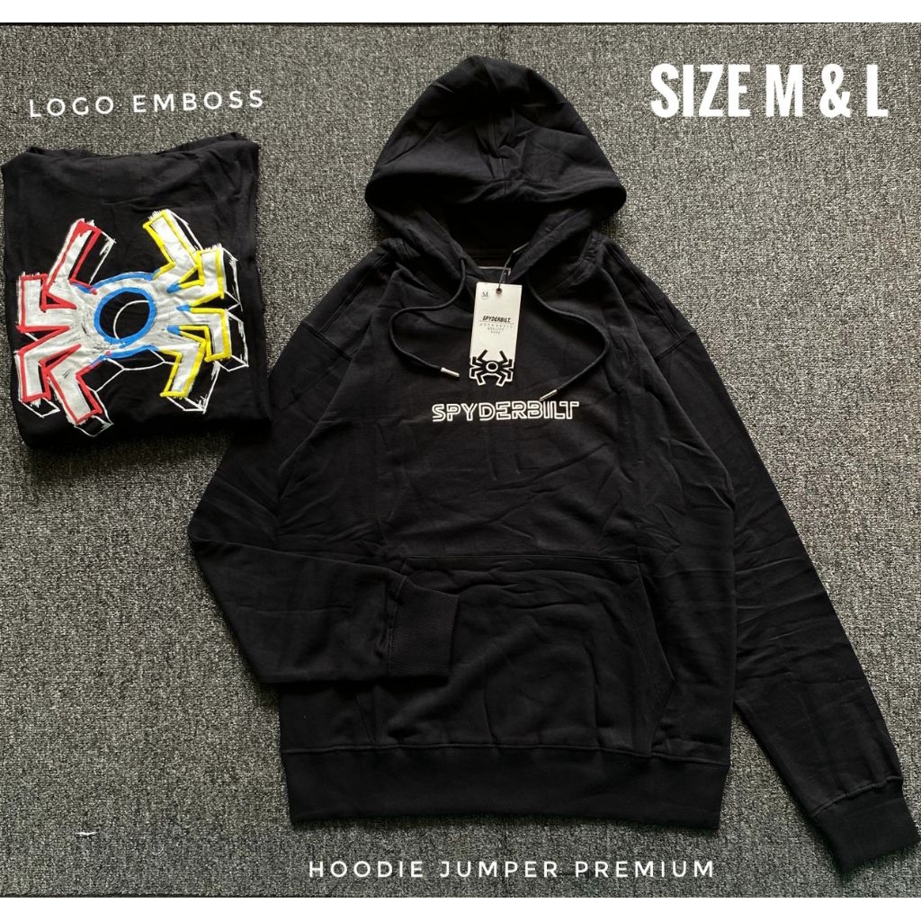 Jaket Hoodie Jumper Cowok Spyderbilt Premium