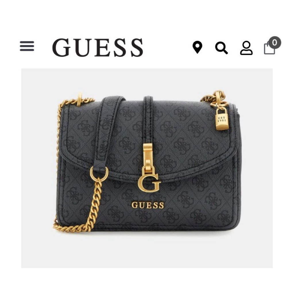 GUESS G JAMES Logo Convertible