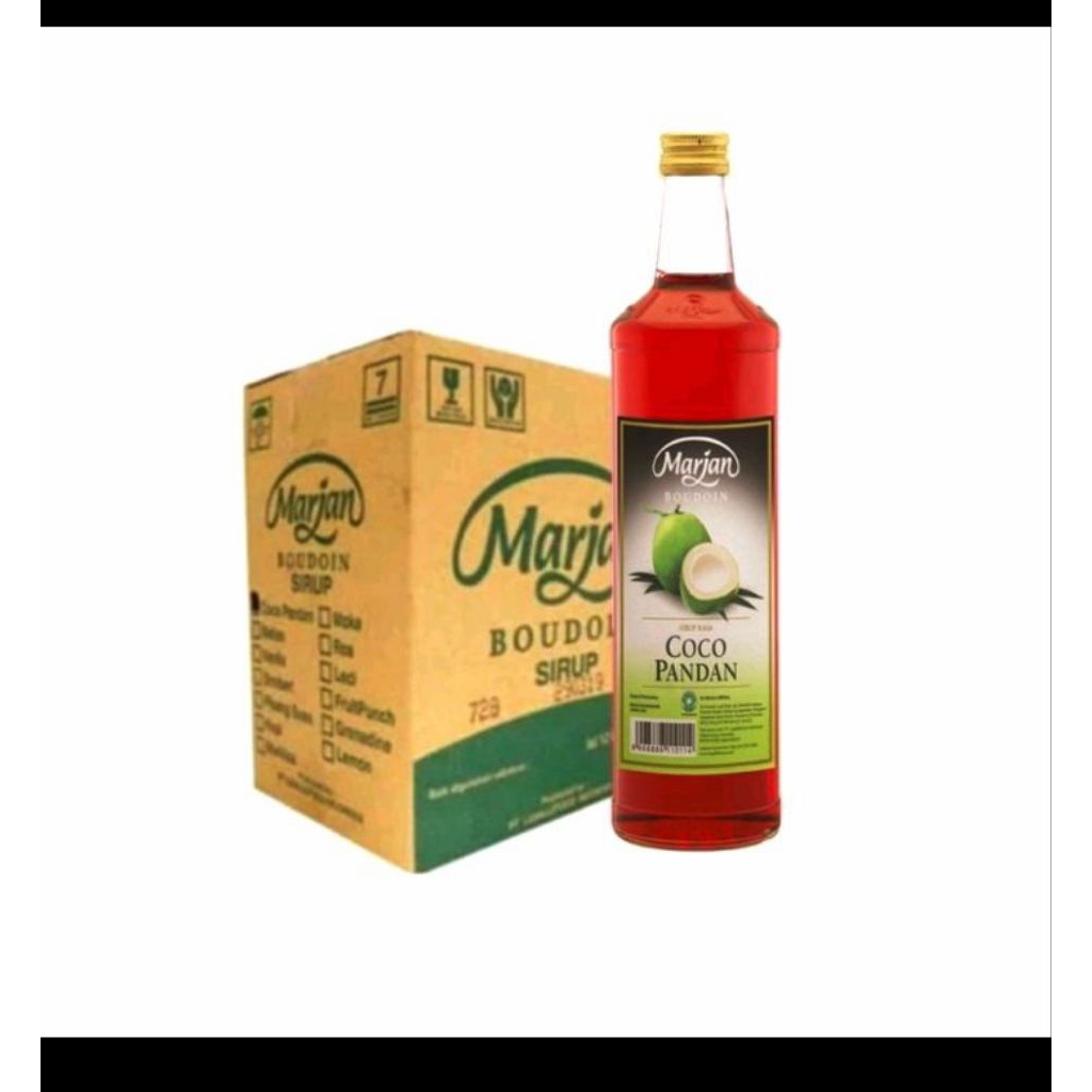 Syrup Marjan cocopandan 460ml