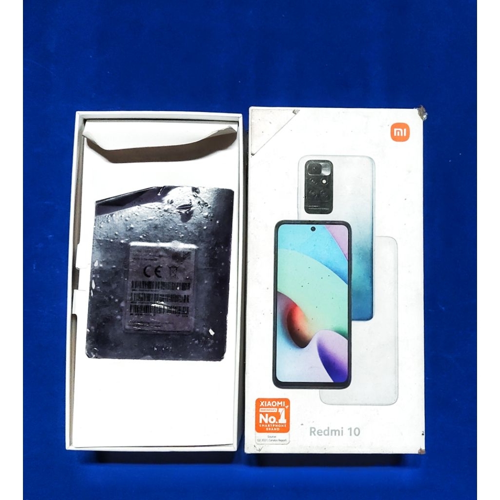 KARDUS DUS BOX REDMI 10 MINUS LECET PEMAKAIAN