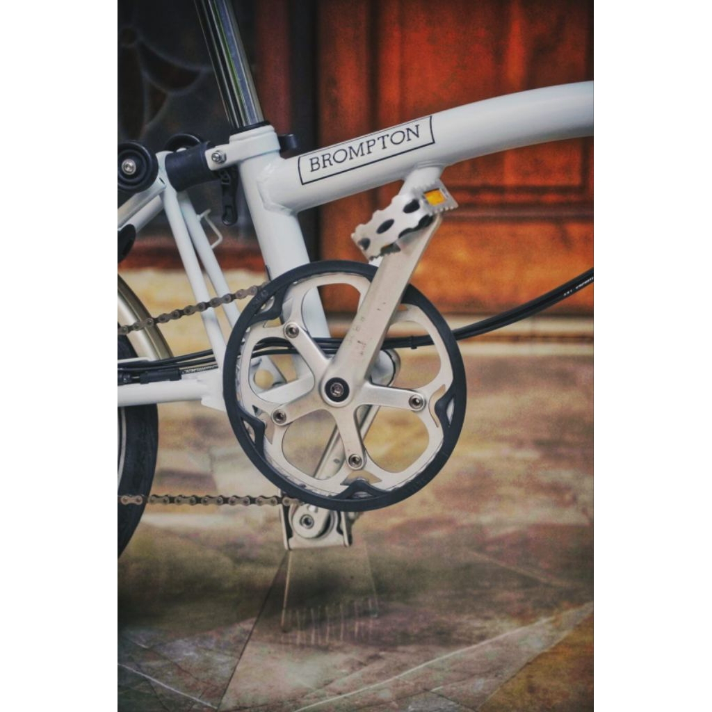 Brompton M6L papyrus white