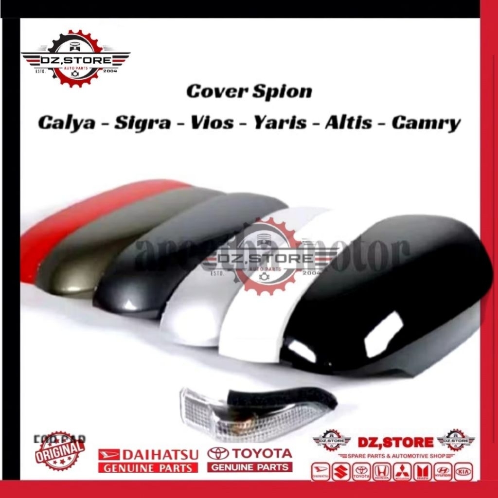 COVER SPION TOYOTA CALYA,SIGRA R,YARIS,ALTIS,VIOS GEN3,CAMRY TIPE G TAHUN 2016-2024 ORIGINAL avanza 