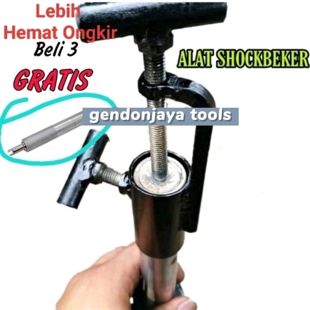 Treker Buka Shock breaker depan Motor Matic Bebek Alat Buka klip kuncian shock depan Motor Treker
