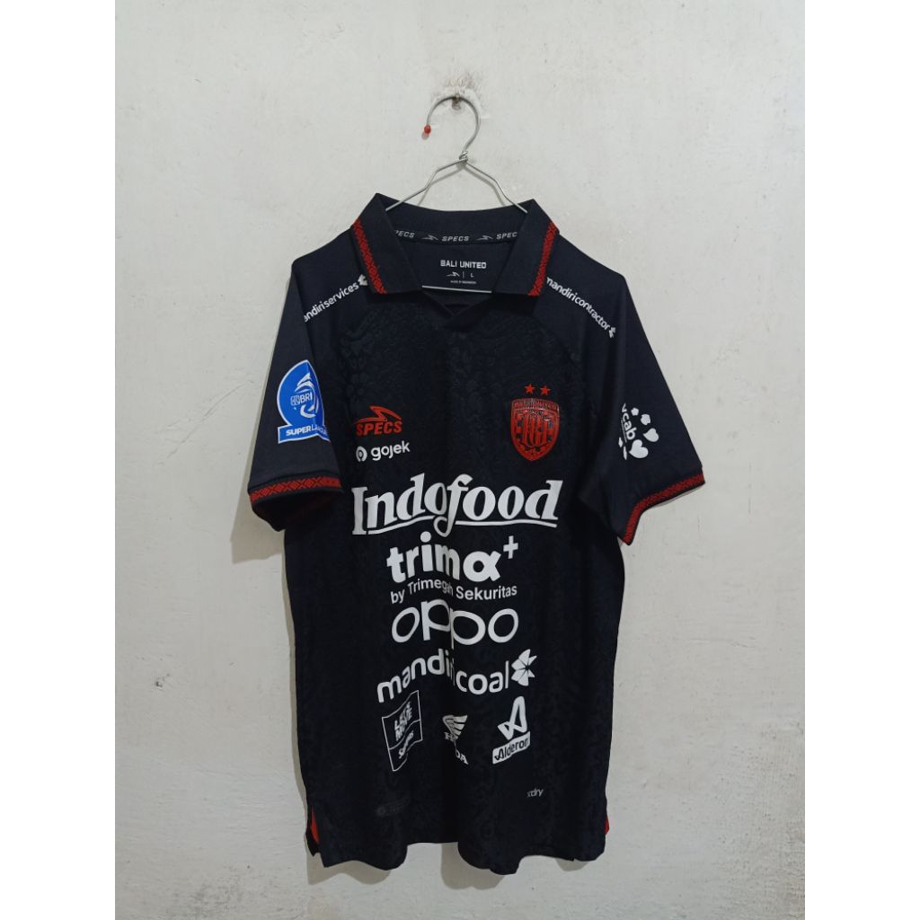 Jersey Bali United Third 3rd Liga 1 2025 2026 Original Authentic Player Issue MILLS