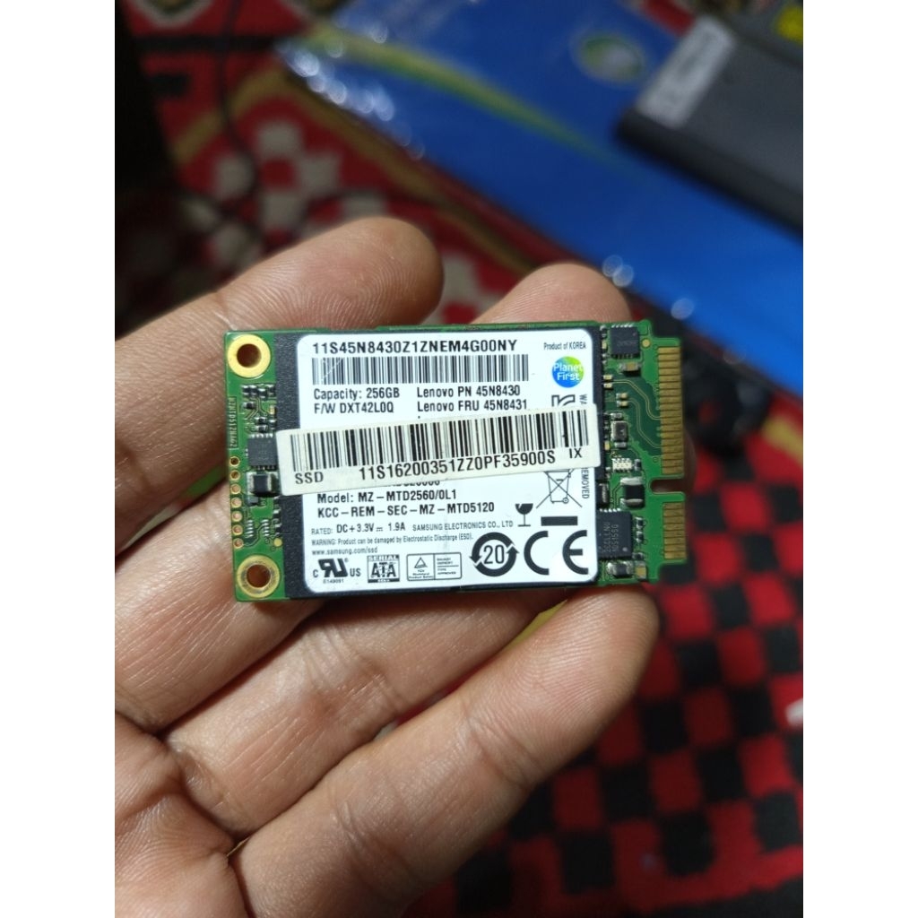 msata 256gb samsung