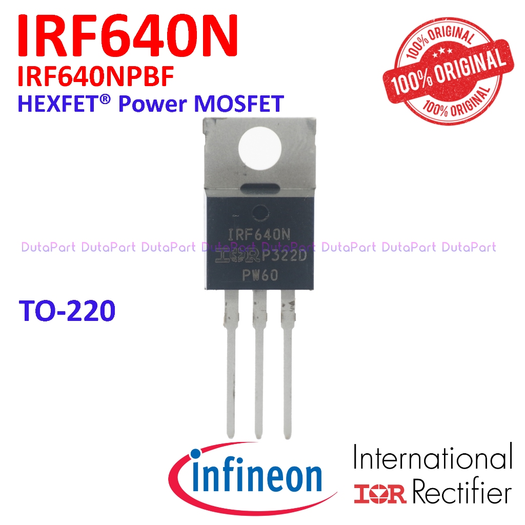IRF640N IRF640NPBF ORIGINAL INFINEON IRF640 IRF 640N 640 18A 200V MOSFET TO-220