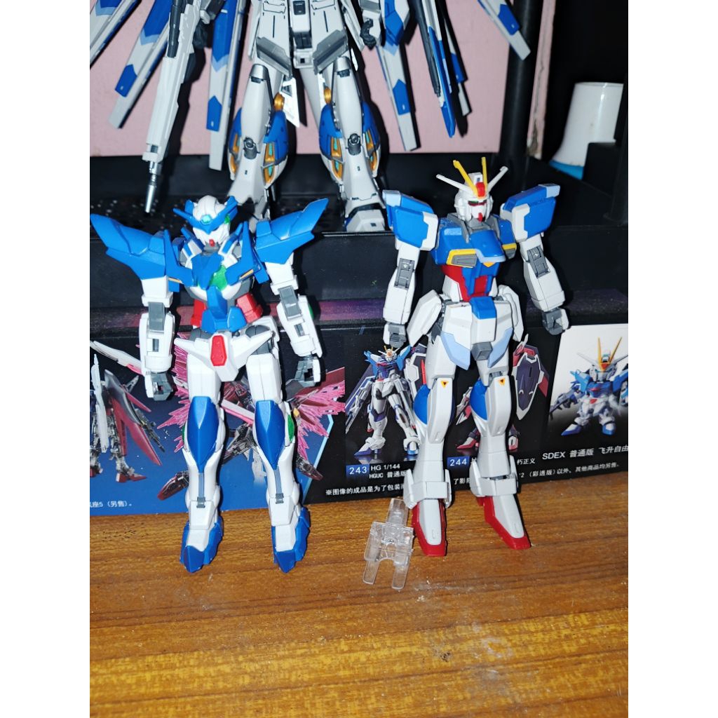 HG AMAZING EXIA & HG FORCE IMPULSE STAR MODEL