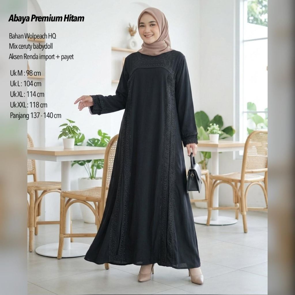 DRESS BROKAT MEWAH / DRESS PUTIH LEBARAN / BROKAT LEBARAN