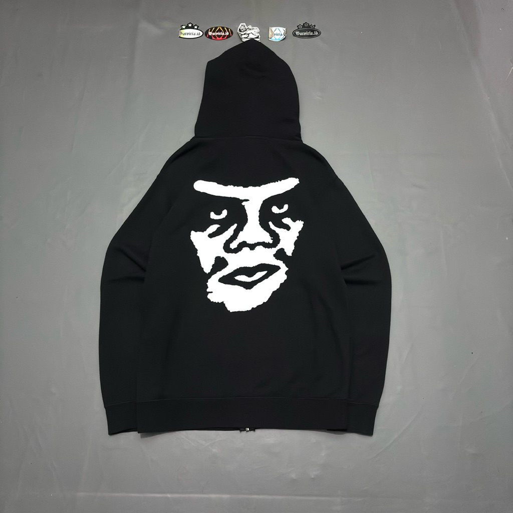 Hoodie Zip Obey Creeper Big Face