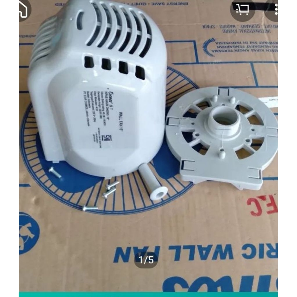 tutup dinamo kipas merk cosmos 12 in