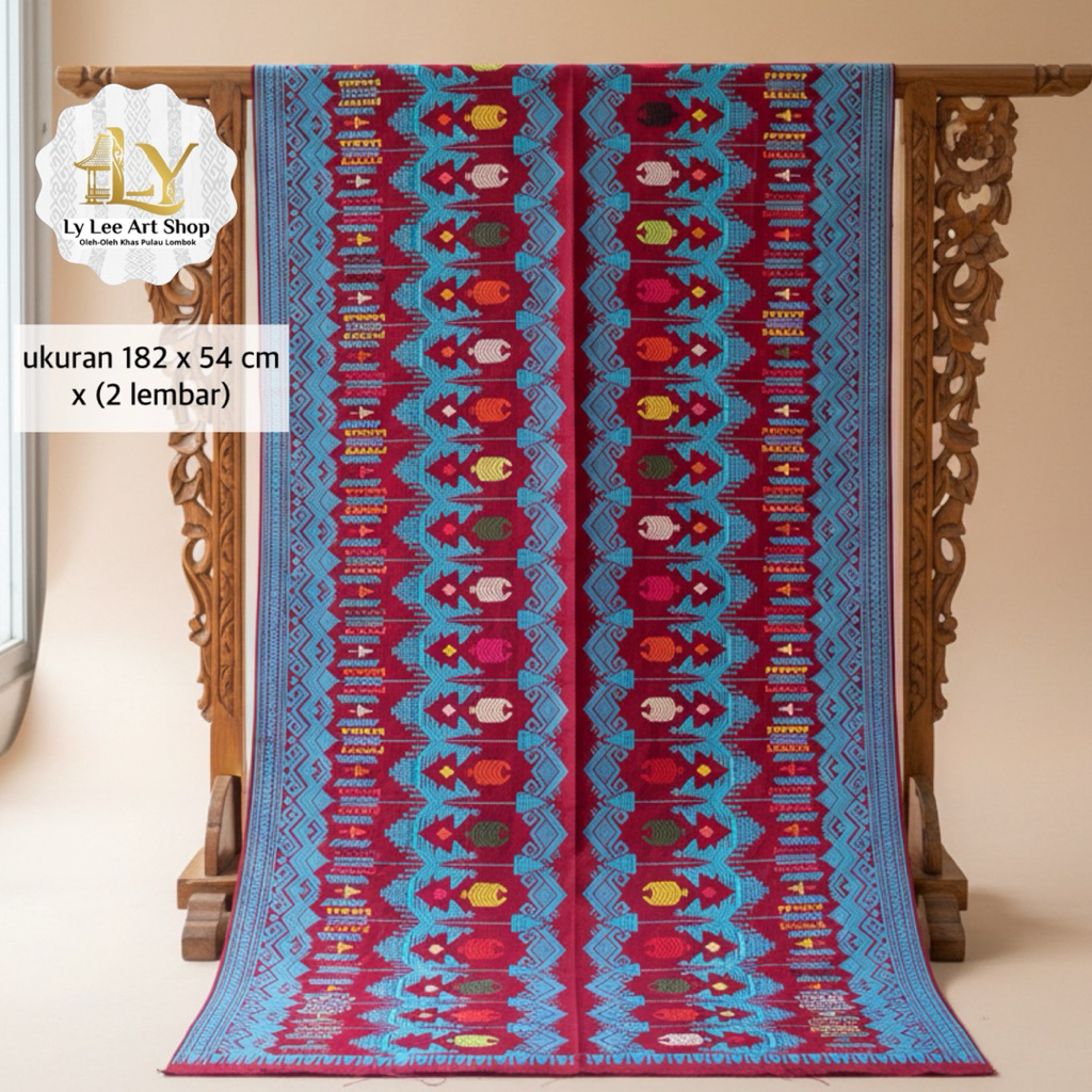 Kain tenun songket lombok 006