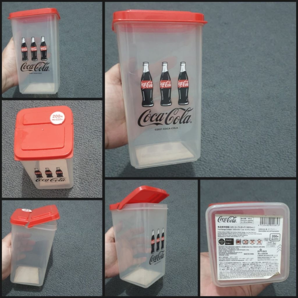 Toples/storage/botol minum/sarung termos Coca Cola