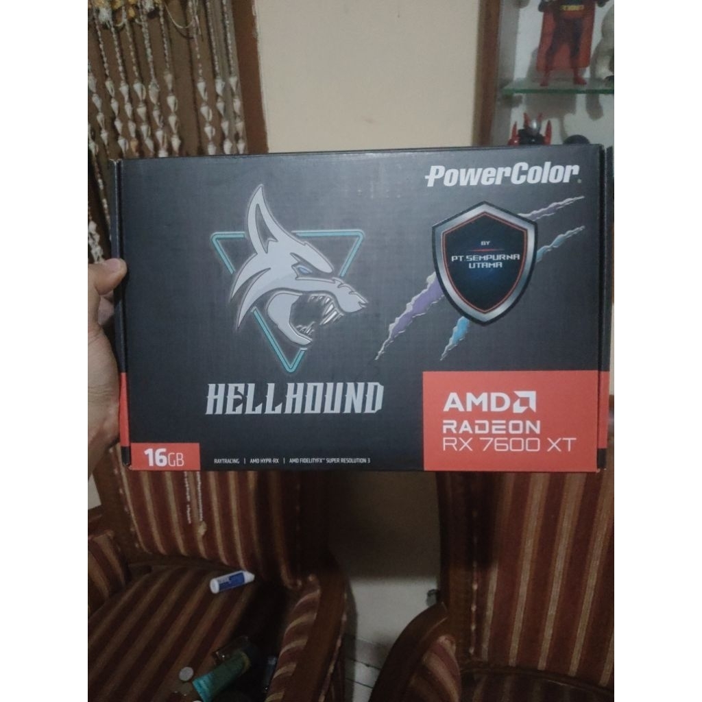 PowerColor Hellhound RX7600XT 16GB OC
