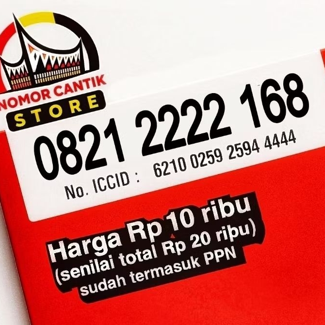 NOMOR CANTIK TELKOMSEL 11 DIGIT 168 HOKI ILUFA 168 2222
