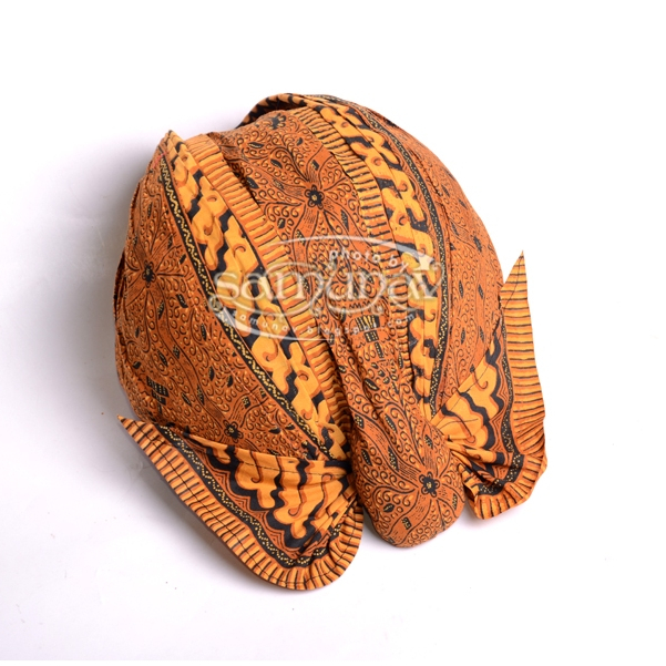 Blangkon Jogja Mataram Motif Modang Sido Mukti