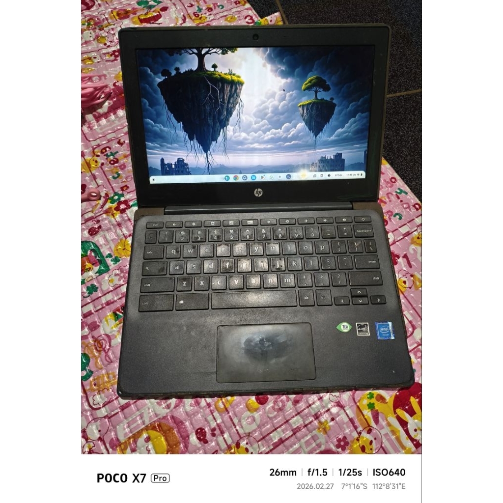 laptop chromebook hp 11 g8 Ee 2 /32 gb