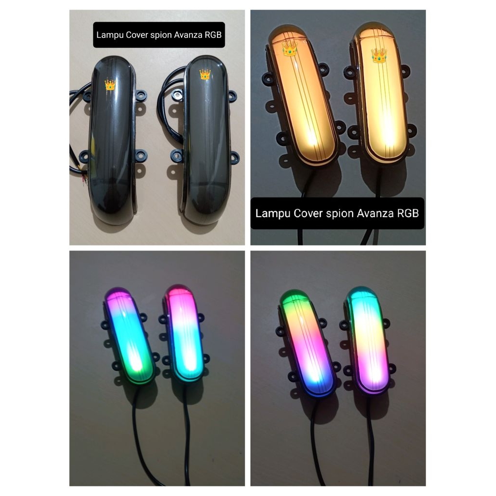 Lampu Cover Spion Avanza, Xenia 2009-2011/ Lampu Spion Inova Old New / Lampu riting