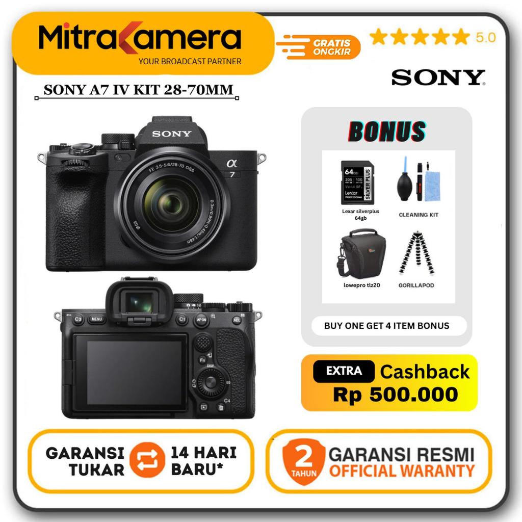 Sony A7IV kit 28-70mm Sony Alpha A7 IV FE 28-70 OSS