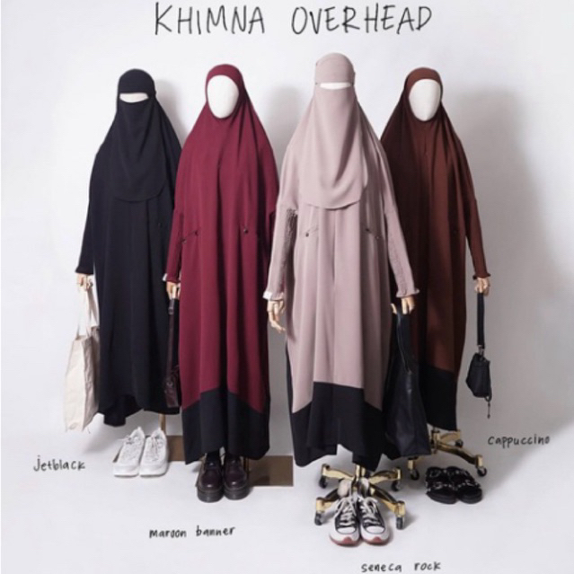 PL Sofni Khimna Overhead size M Black | khiban khimar bandana , bukan taza aafiya khaira fuse aljenn