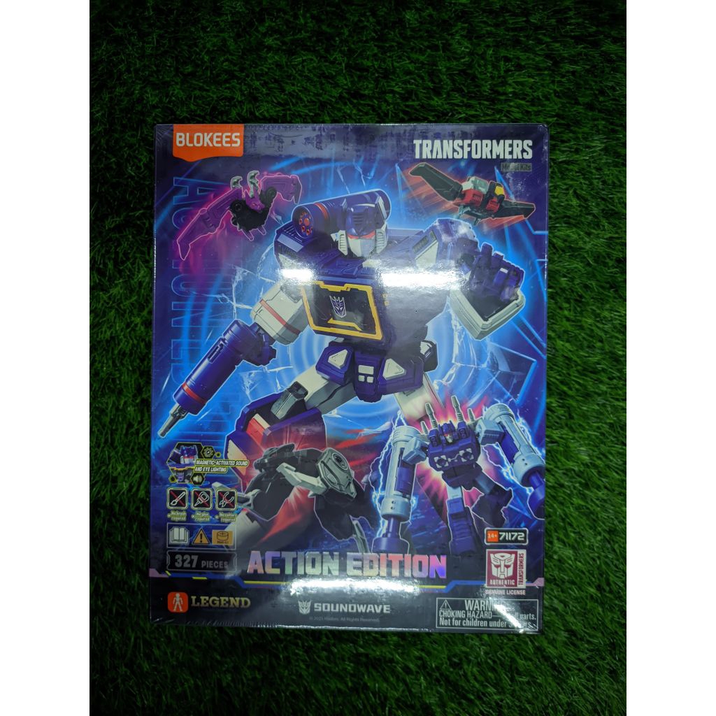 blokees transformers action edition soundwave