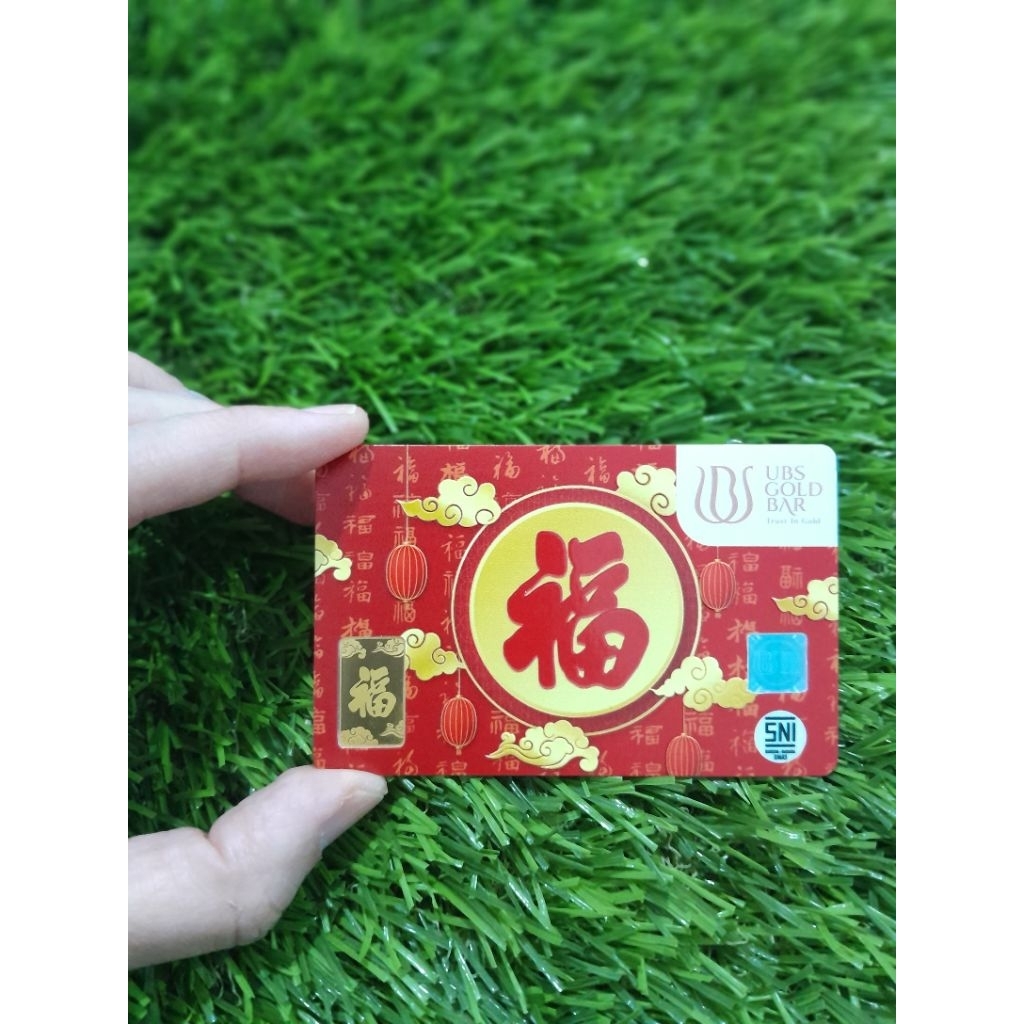 UBS Gold 2 gr chinnese new year imlek