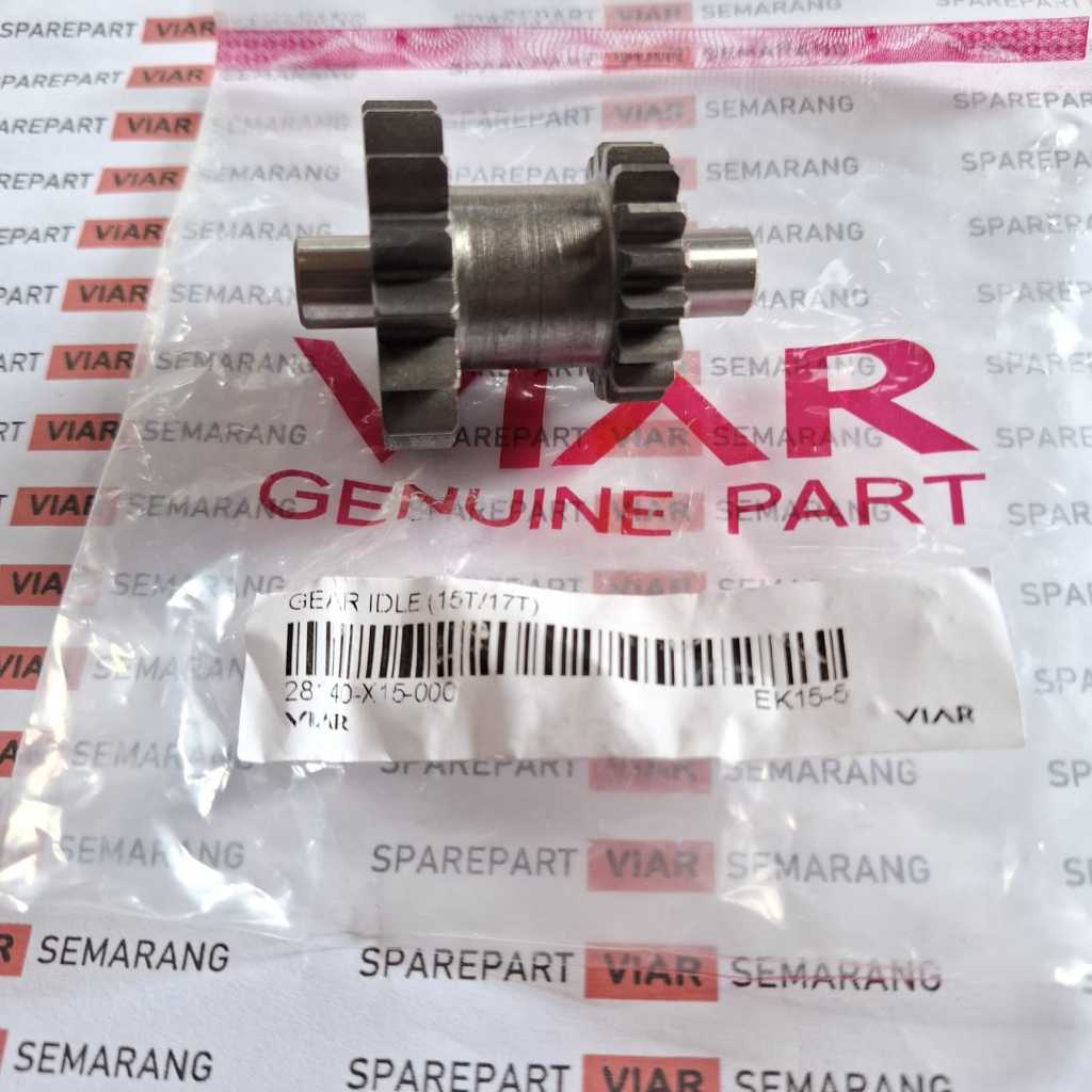 gear starting tossa 15 / 17 t original viar 150 tossa hercules penghubung gigi starter tossa roda 3 