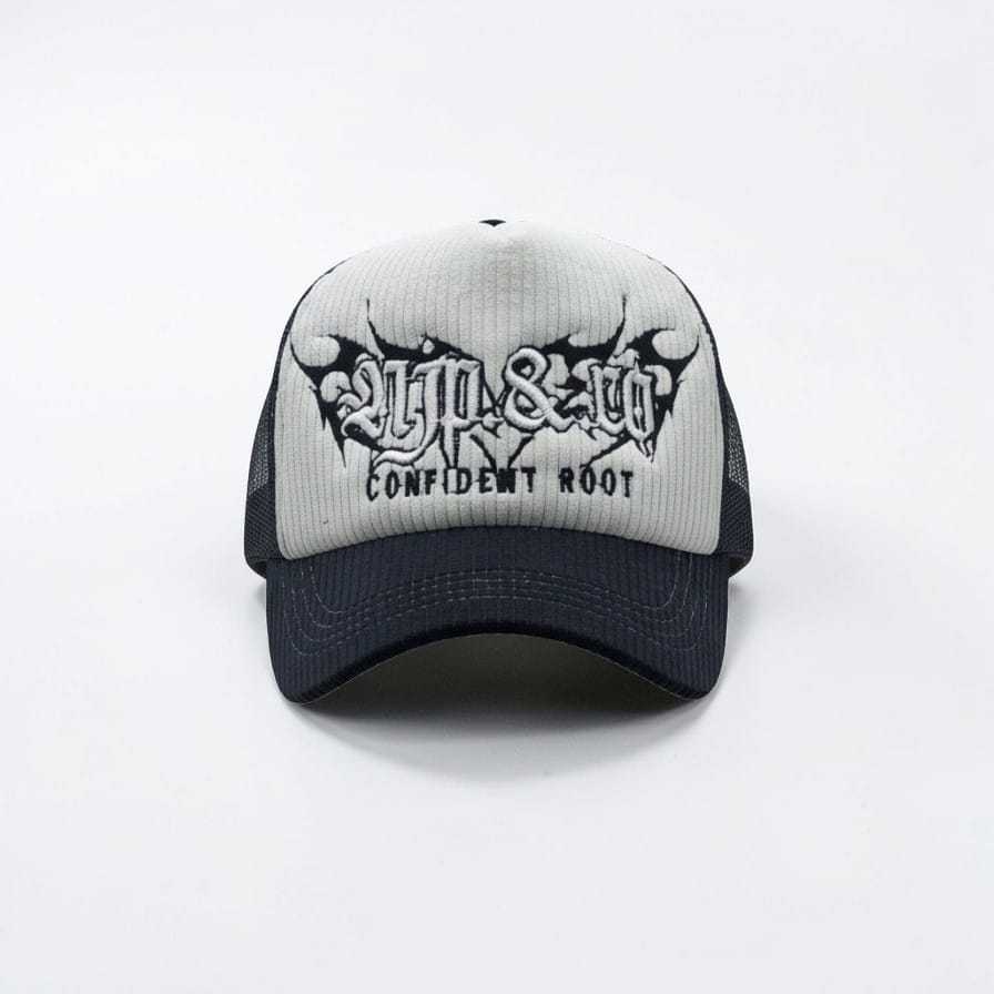 Topi Trucker Lidah Pendek / Topi Jaring Lidah Pendak / Topi Corduroi Lidah Pendek NJP&CO ART04 B