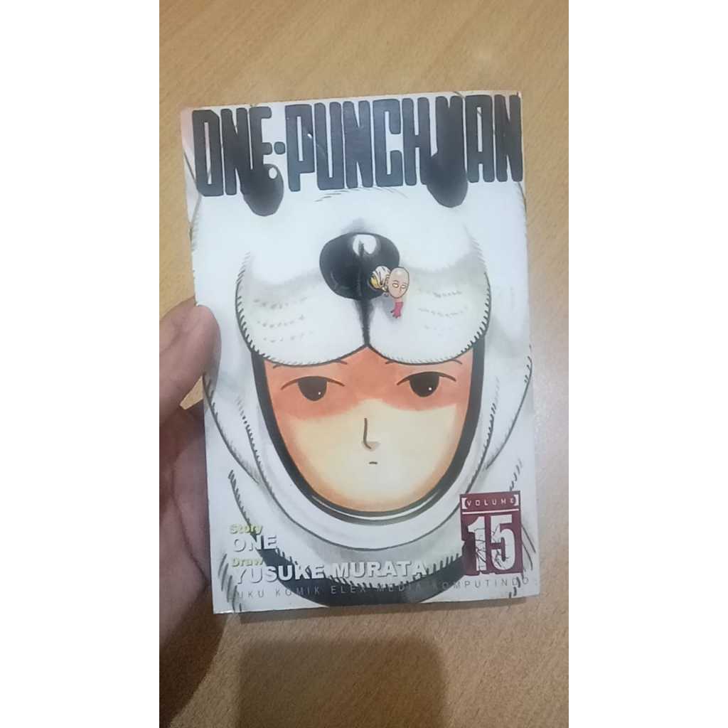 Komik One Punch Man 15 by Yusuke Murata - Manga Jepang Action Kolpri 1