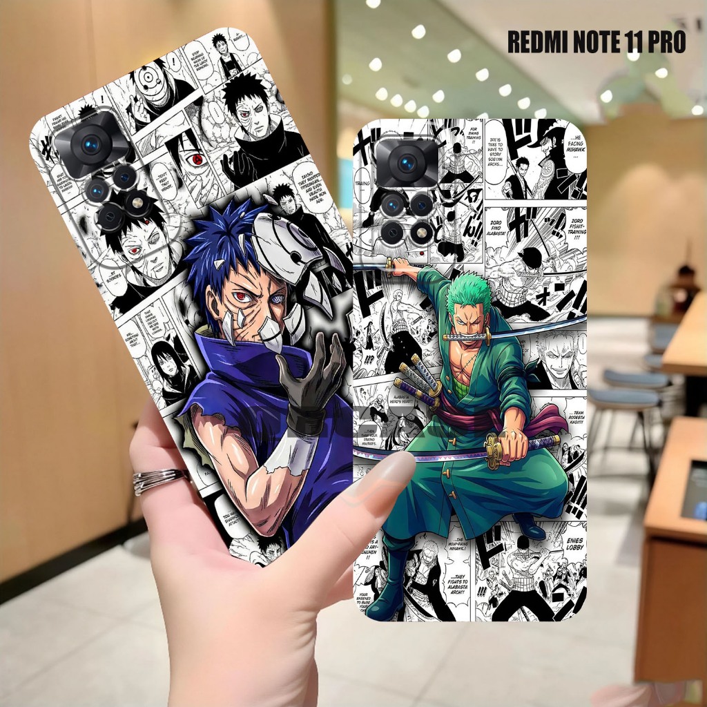Softcase Redmi note 11 pro 4G/5G note 12 pro 4/5G note10 5g/ poco M3 pro 5G/ poco M3 m4 m5 m5s Motif