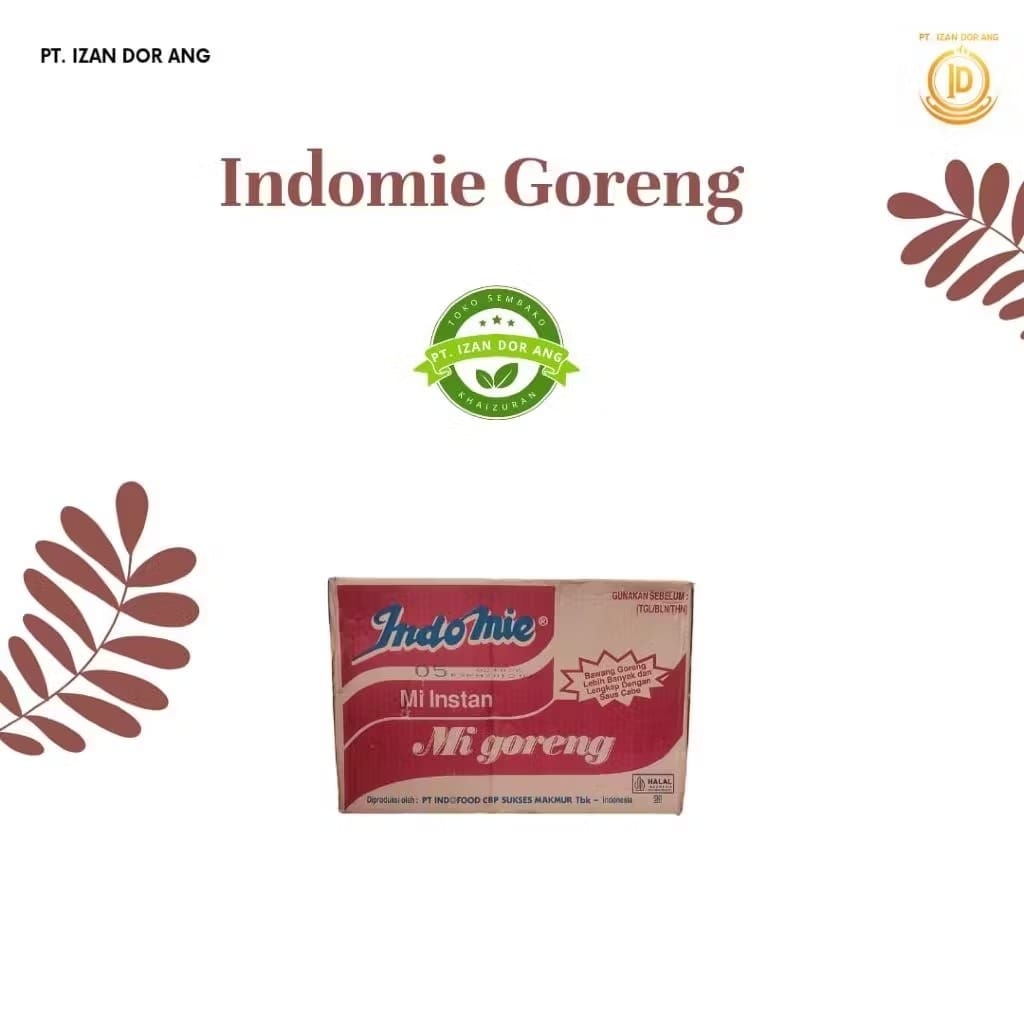 indomie goreng 1kardus isi 40