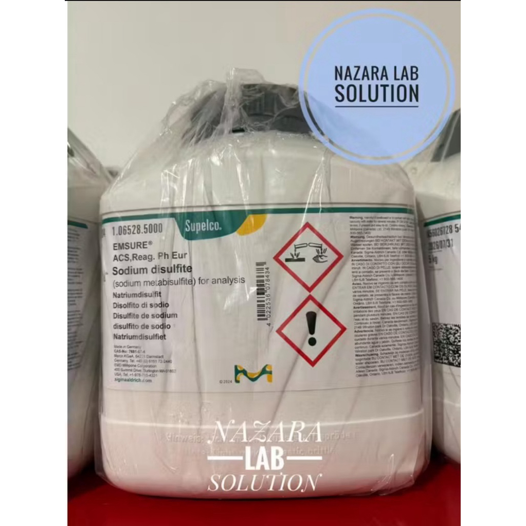 SODIUM DISULFITE (SODIUM METABISULFITE) 1GR MERCK 106528 / Na2S2O5 REPACK/ECER