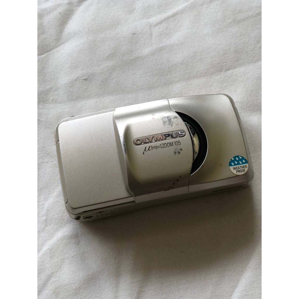 kamera analog olympus mju zoom 105 not mju i mju ii