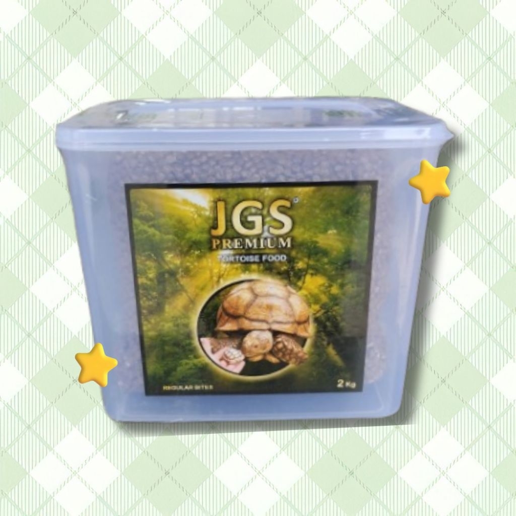 Pelet Kura Darat JGS 2kg / Makanan Kura Kura