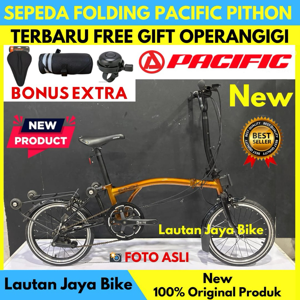 Sepeda Lipat 16 Pacific Pithon / CHAMELEON New
