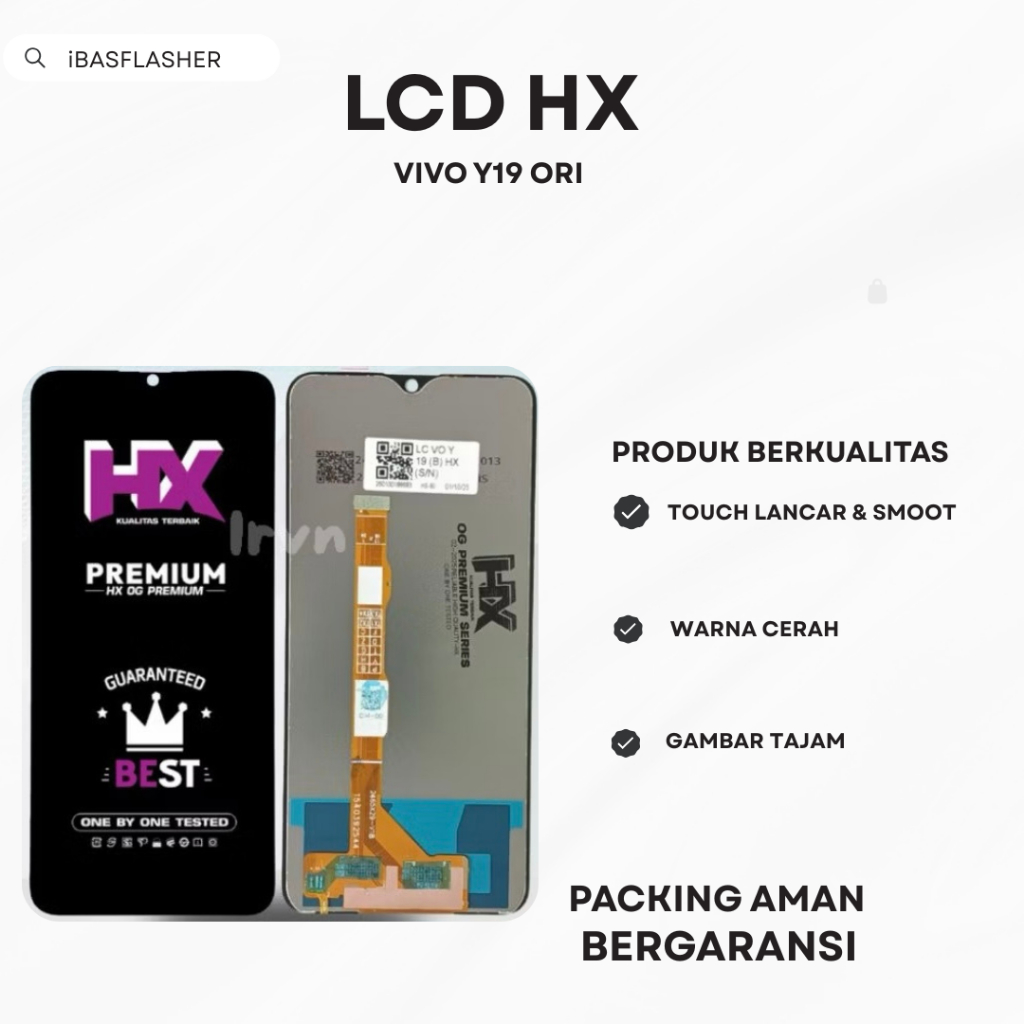 LCD VIVO Y19 ORI HX