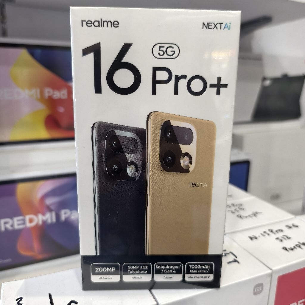 REALME 16 PRO+ 5G RAM 12/512 GARANSI RESMI