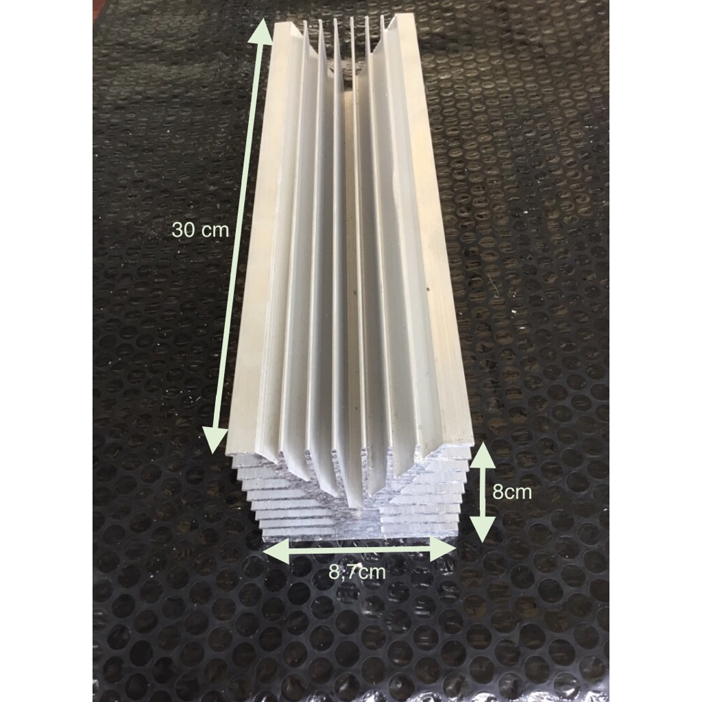 Pendingin heatsink Balok 30cm