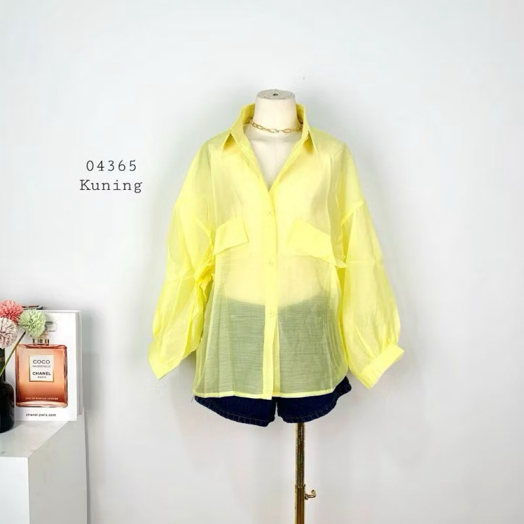 Pl outer yellow organza b.kk