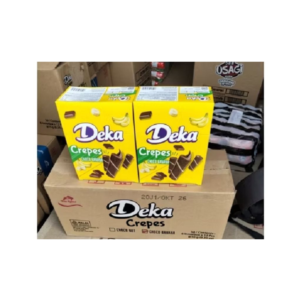 Deka Crepes choco Banana isi 12