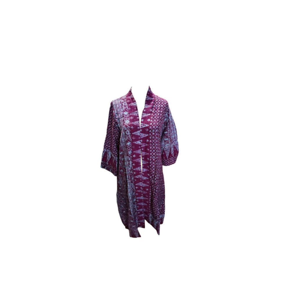 Kenza Boutique Purple Outer Batik