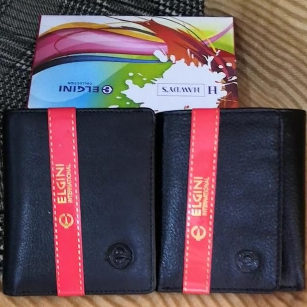 MURAHH Dompet Cowok/Pria Kulit Asli Original Elgini Dompet Premium Kualitas Premium Kualitas Sangat 