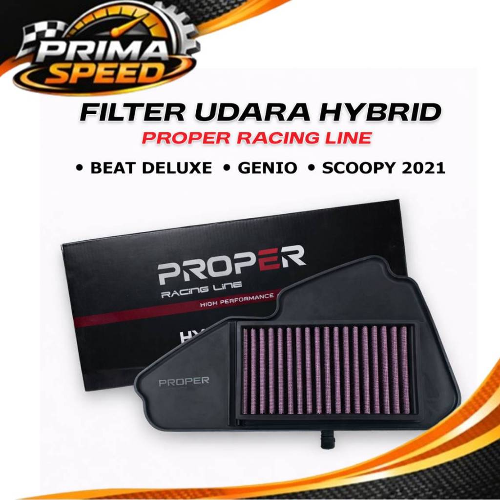 BEAT DELUXE - GENIO Filter Udara Proper Hybrid Filter Udara