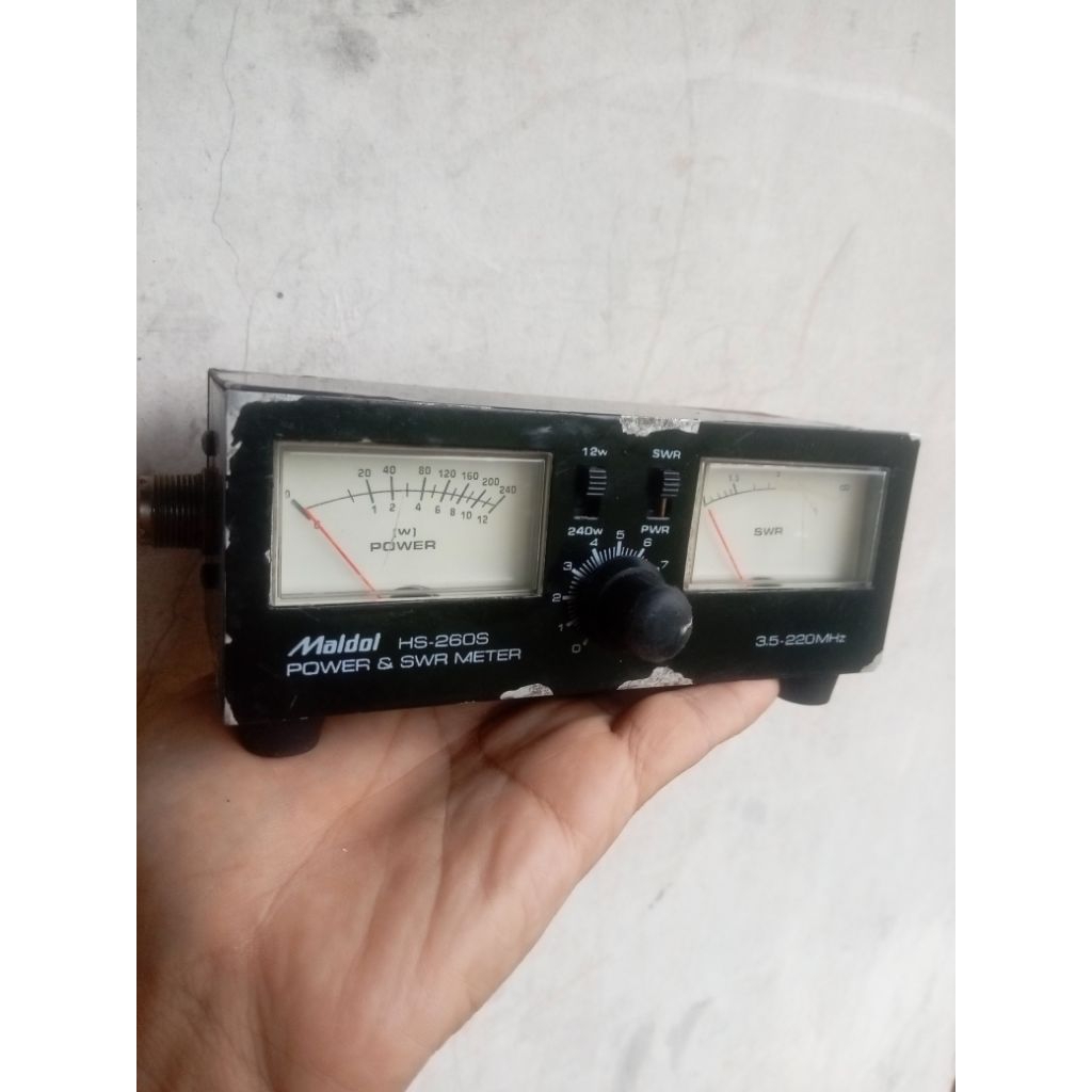 power meter dan swr maldol sudah modif