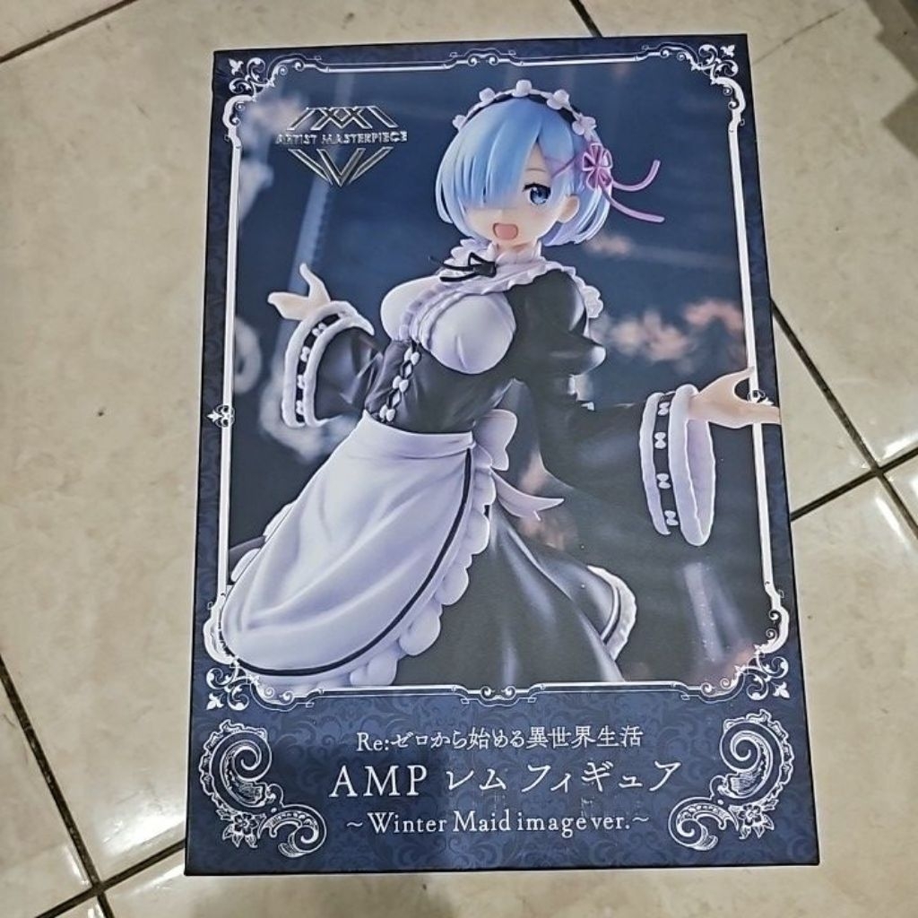 Taito Amp Rem Winter Maid re zero figure