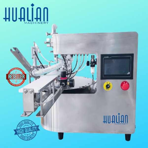 Automatic Spout Pouch Bag Gear Pump Liquid Filling Capping Machine KP-SVFC1