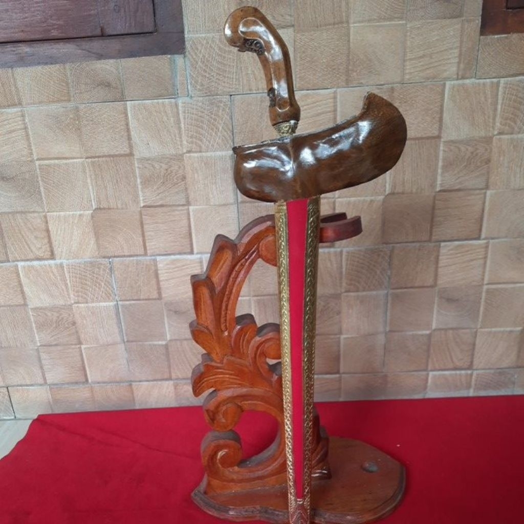 Keris Pasopati Kinatah Makoro Garapan Halus,Pamor Full Pamor Miring,Pamor Lar Gangsir,Ondo Agung