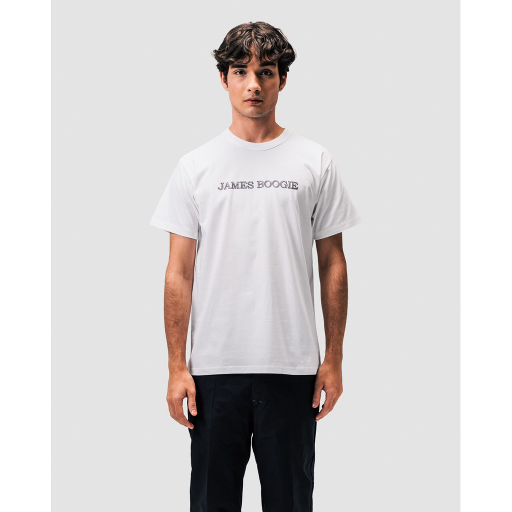 kaos tshirt JAMES BOOGIE stones white