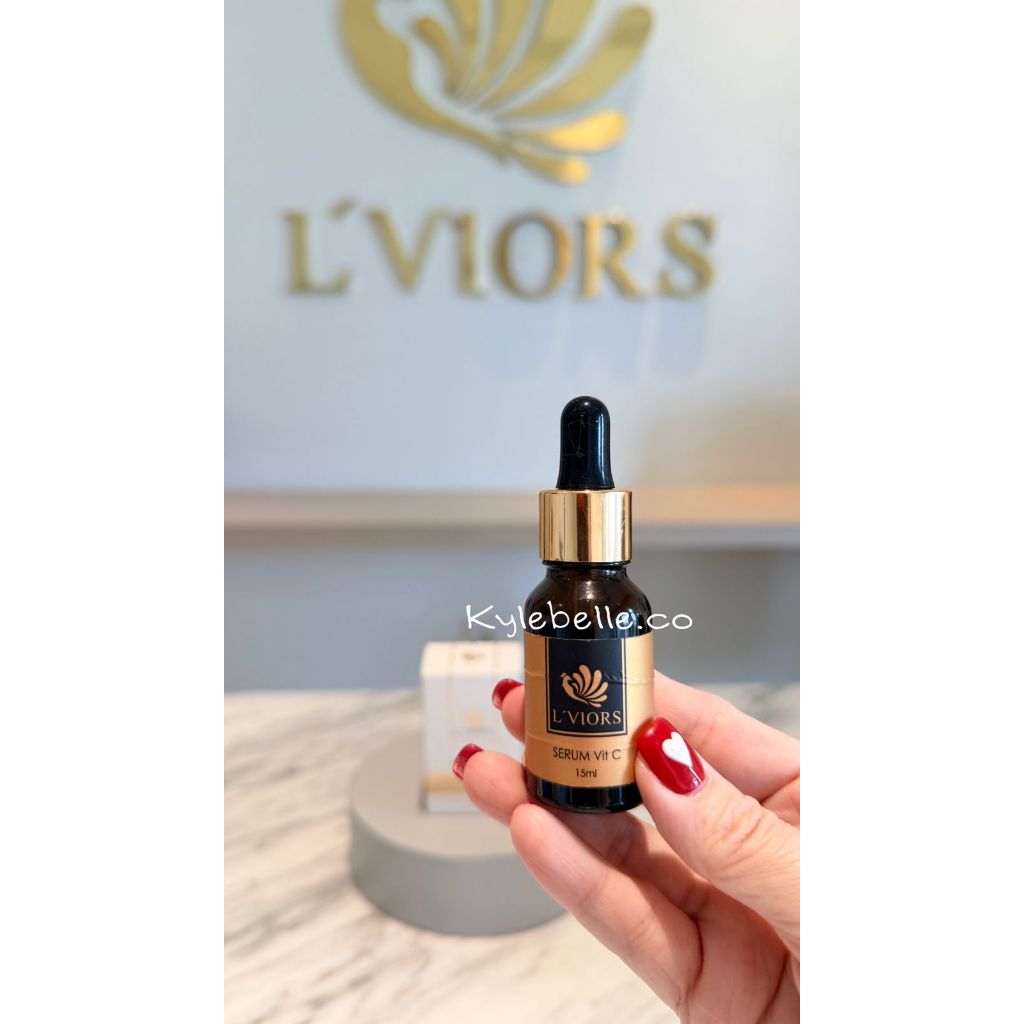 L'VIORS Serum Vitamin C Memudarkan Flek (antioksidan) Lviors VIT C