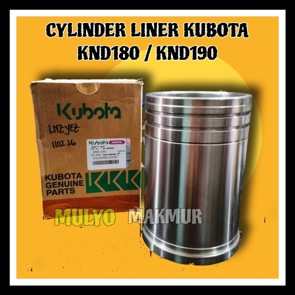 CYLINDER LINER BORING KUBOTA KND180 / KND190