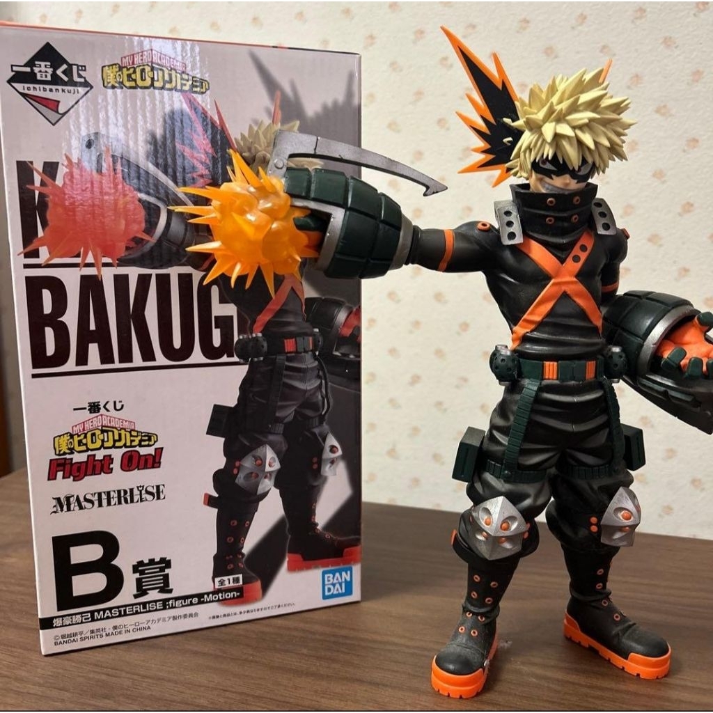 Ichiban Kuji My Hero Academia Fight On - B Prize Katsuki Bakugo MASTERLISE
